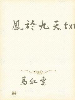 凤于九天txt
