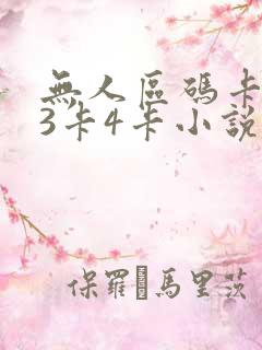 无人区码卡二卡3卡4卡小说