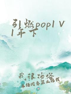 引燃pop1∨1年下