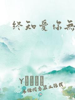终知爱你无穷尽