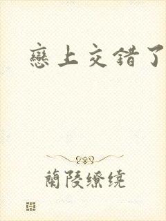 恋上交错了的诗