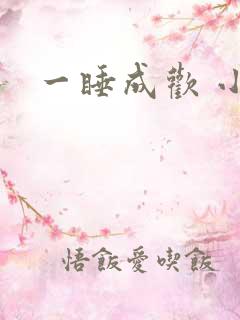 一睡成欢 小说