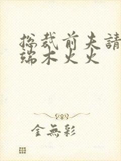 总裁前夫请自重端木火火