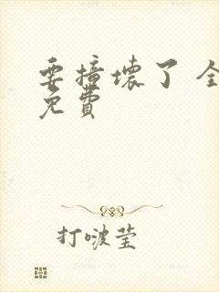 要撞坏了 全文免费