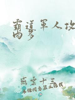 霸道军人攻现代肉多