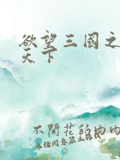 欲望三国之独占天下