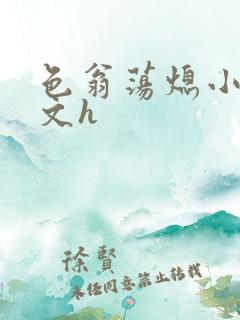 色翁荡熄小说全文h