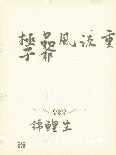 极品风流重生太子爷