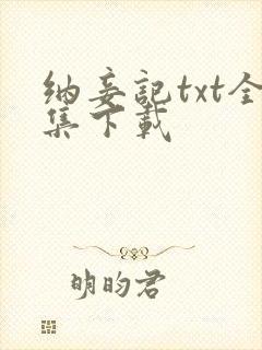 纳妾记txt全集下载