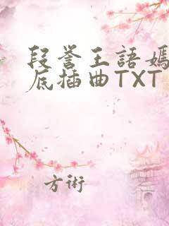 段誉王语嫣在井底插曲TXT