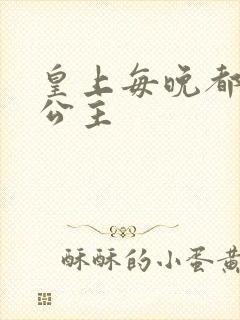 皇上每晚都要H公主