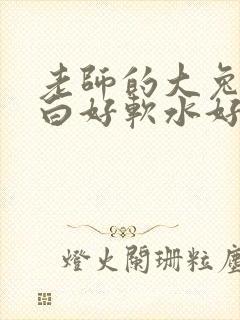 老师的大兔子好白好软水好多