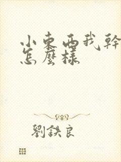 小东西我干的你怎么样