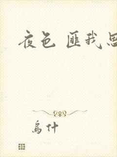 夜色 匪我思存