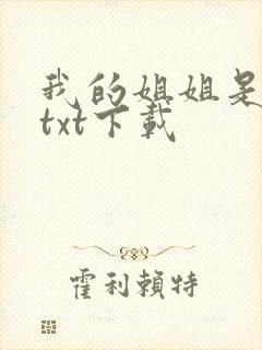 我的姐姐是美女txt下载