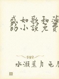 盛如歌和薄修言的小说免费阅读