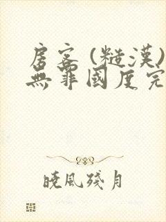 房客 (糙汉)无罪国度完结