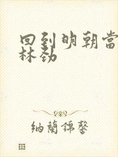 回到明朝当王爷林劲