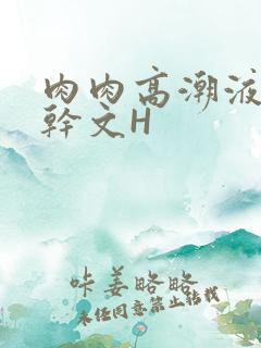 肉肉高潮液体高干文H