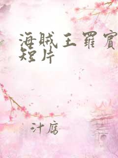 海贼王罗宾被h短片