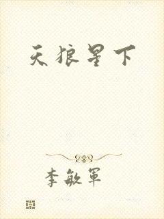 天狼星下
