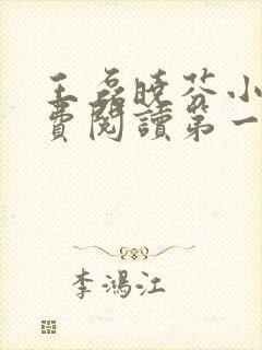 王磊晓芬小说免费阅读第一章