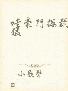 哇豪门总裁真凶猛