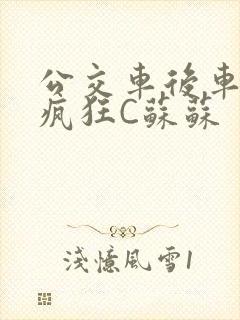 公交车后车座的疯狂C苏苏