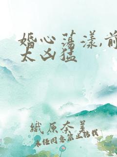 婚心荡漾,前夫太凶猛