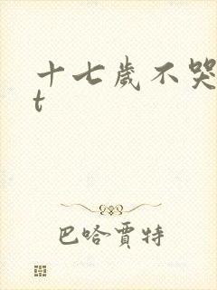 十七岁不哭txt