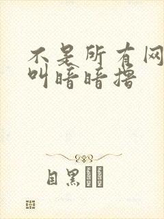 不是所有网站都叫暗暗撸