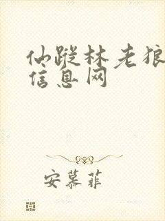 仙踪林老狼贰佰信息网