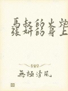 马叔的火炮顶在张妍的身上