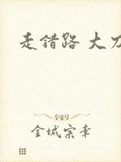 走错路 大刀滟