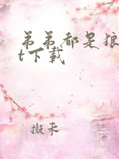 弟弟都是狼txt下载