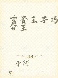 富贵王子巧遇穷公主