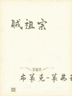 贼祖宗