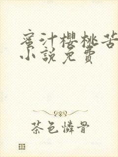 蜜汁樱桃苦咖啡小说免费