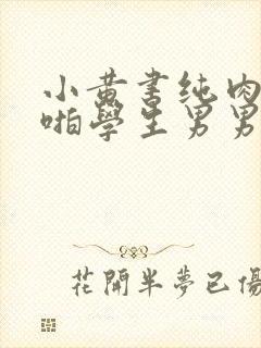 小黄书纯肉高H啪学生男男