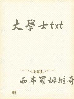 大学士txt