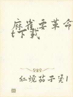 麻雀要革命txt下载