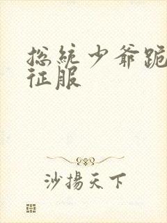 总统少爷跪地唱征服