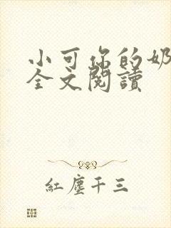 小可你的奶真大全文阅读