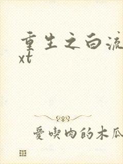 重生之白流苏txt