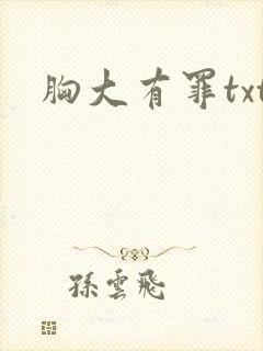 胸大有罪txt