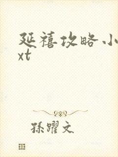 延禧攻略小说txt