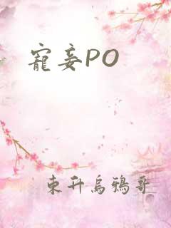 宠妾PO