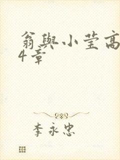 翁与小莹高潮24章