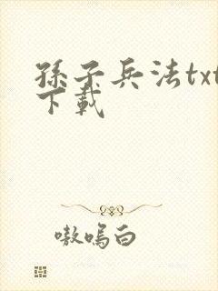 孙子兵法txt下载