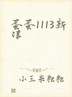 蛋蛋1113新浪